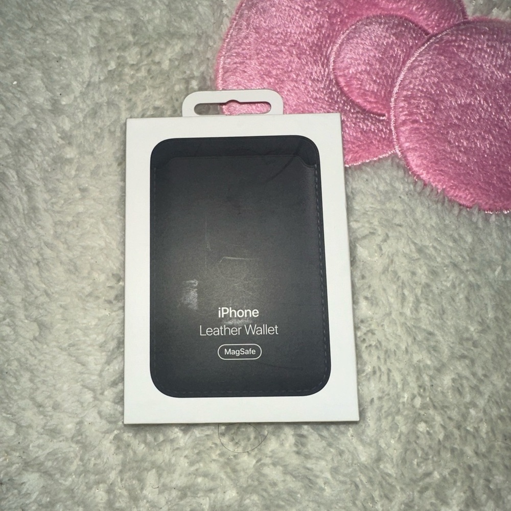 iPhone leather wallet